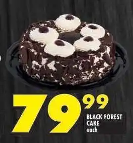 Shoprite BLACK FOREST CAKE offer