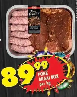 Shoprite Pork Braai Box offer