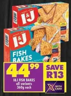 Shoprite I&J Fish Bakes offer