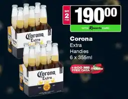 Spar Tops Corona Extra Handies offer