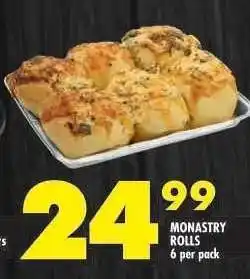 Shoprite MONASTRY ROLLS offer