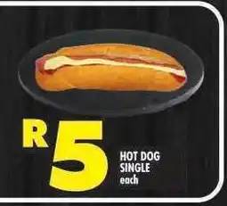 Shoprite HOT DOG SINGLE offer