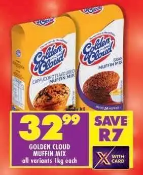 Shoprite GOLDEN CLOUD MUFFIN MIX offer