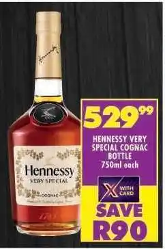 Shoprite Hennessy Very Special Cognac Bottle offer