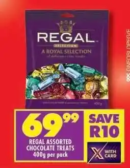 Shoprite REGAL ASSORTED CHOCOLATE TREATS offer