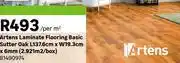 Leroy Merlin Artens Laminate Flooring Basic Sutter Oak L137.6cmxW19.3cmx6mm (2.921Sqm/Box) 81490974-Per Sqm offer