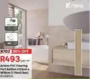 Leroy Merlin Artens PVC Flooring Fort Railton L122cm x W18cm (1.76 Sqm/Box) 81488054-Per Sqm offer