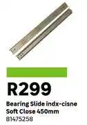 Leroy Merlin Bearing Slide Indx Cisne Soft Close 450mm 81475258 offer