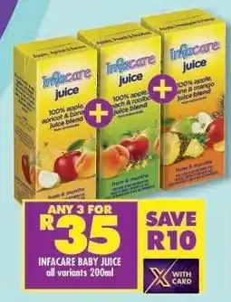 Shoprite INFACARE BABY JUICE offer