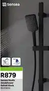 Leroy Merlin Sensea Studio Hand Shower Railset Black 81493830 offer
