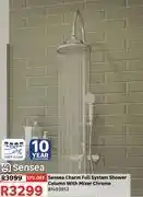 Leroy Merlin Sensea Charm Full System Shower Column With Mixer Chrome 81493813 offer