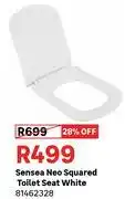 Leroy Merlin Sensea Neo Squared Toilet Seat White 81462328 offer