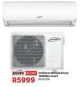 Leroy Merlin Unitherm Midwall Aircon 12000Btu Invert 81493756 offer