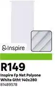 Leroy Merlin Inspire Fp Net Polyone White Gtht 140 x 280 81489578 offer