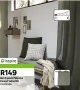 Leroy Merlin Inspire Net Eyelet Polyone Forest 140 x 280 81489566 offer