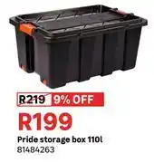 Leroy Merlin Pride Storage Box 81484263-110Ltr offer
