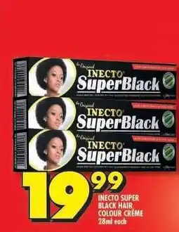 Shoprite Inecto Super Black Hair Colour Creme offer