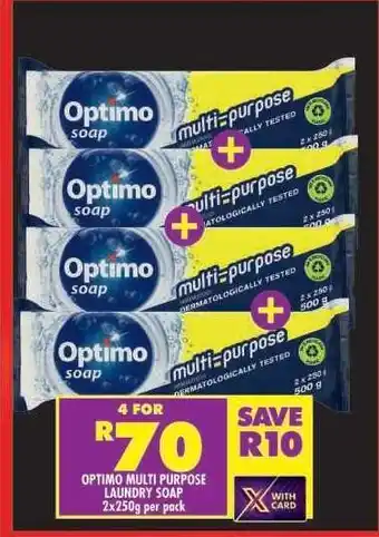 Shoprite OPTIMO MULTI PURPOSE LAUNDRY SOAP offer
