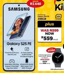 MTN Samsung Galaxy S25 FE (256GB) offer