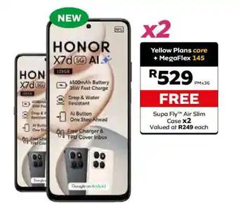 MTN HONOR X7d 5G AI offer