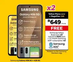 MTN Samsung Galaxy A56 5G + A26 5G offer