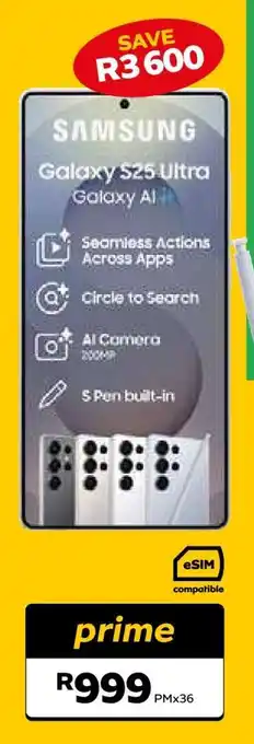 MTN Samsung Galaxy S25 Ultra offer