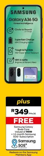 MTN Samsung Galaxy A36 5G offer