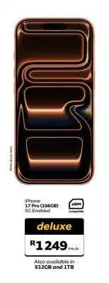 MTN iPhone 17 Pro (256GB) offer