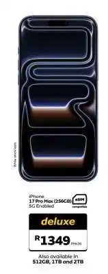 MTN iPhone 17 Pro Max (256GB) offer