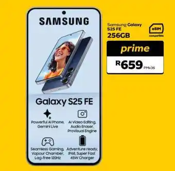 MTN Samsung Galaxy S25 FE (256GB) offer