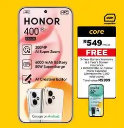 MTN HONOR 400 offer
