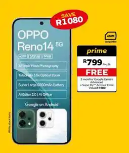 MTN OPPO Reno14 5G offer
