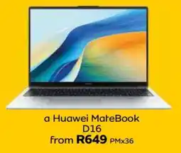 MTN Huawei MateBook D16 offer