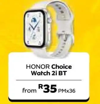 MTN HONOR Choice Watch 2i BT offer