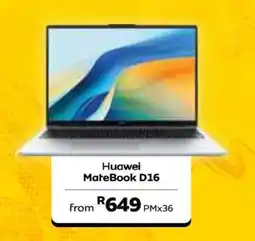 MTN Huawei MateBook D16 offer