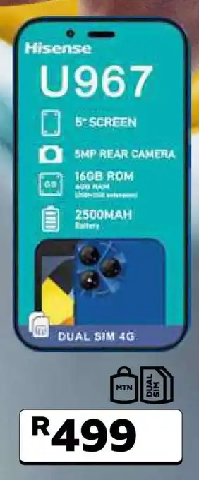 MTN Hisense U967 offer