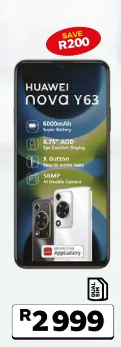 MTN Huawei Nova Y63 offer