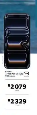 MTN iPhone 17 Pro Max (256GB) offer