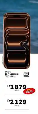 MTN iPhone 17 Pro (256GB) offer