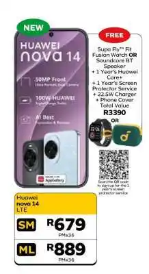 MTN Huawei nova 14 LTE offer