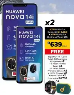 MTN HUAWEI nova 14i offer