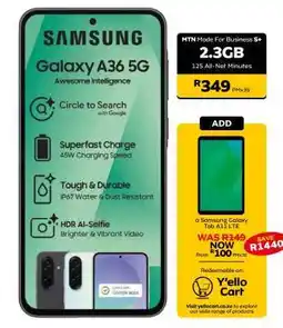 MTN Samsung Galaxy A36 5G offer