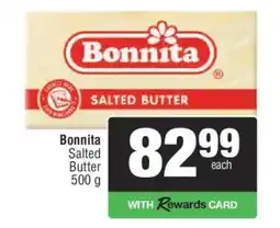Spar BONNITA Salted Butter offer