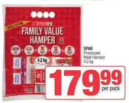 Spar SPAR Processed Meat Hamper offer