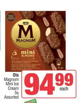 Spar Ola Magnum Mini Ice Cream 5s Assorted offer