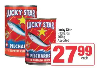 Spar LUCKY STAR PILCHARDS offer