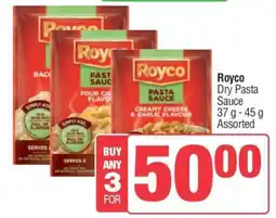 Spar Royco Dry Pasta Sauce offer