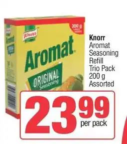 Spar Knorr Aromat Seasoning Refill Trio Pack offer