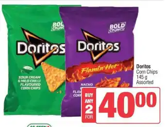 Spar DORITOS CORN CHIPS offer
