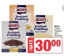 Spar Moirs Instant Pudding offer